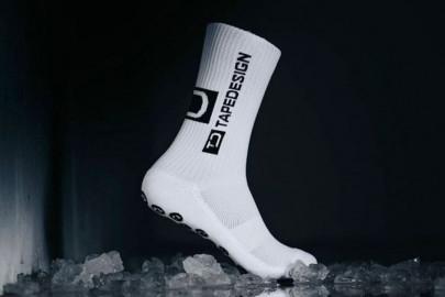 Meias de futebol com Grip Tape Design